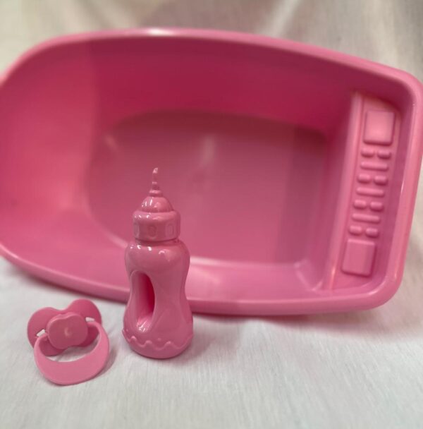 bañadera grande con accesorios