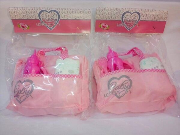 bolso maternal con accesorios carinito