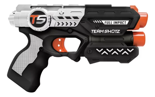 PISTOLA TIRA DARDO NEGRA - Imagen 2