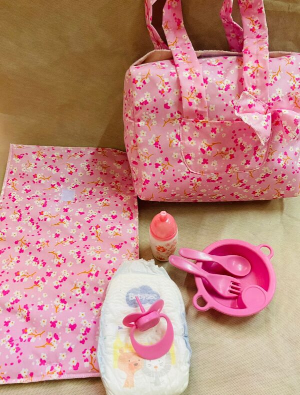BOLSO CON CAMBIADOR + ACCESORIOS