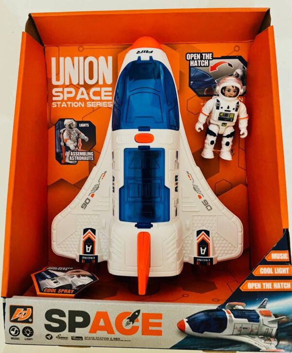 NAVE ESPACIAL CON LUZ Y SONINDO - Imagen 2