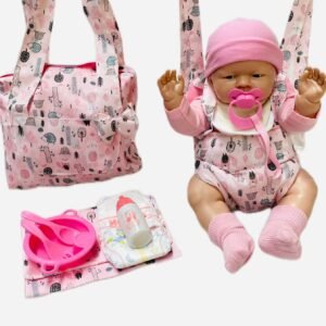 ALEXIA 48CM BEBE + BOLSO +MOCHILA