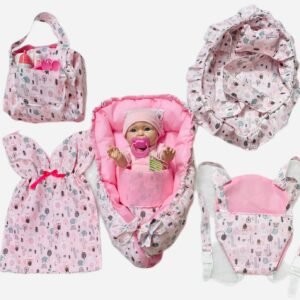 BEBOTE REAL 30 CM + KIT COMPLETO