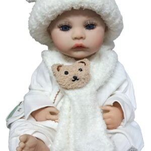 BEBE REBORN 42CM CON SONIDO BLANCO