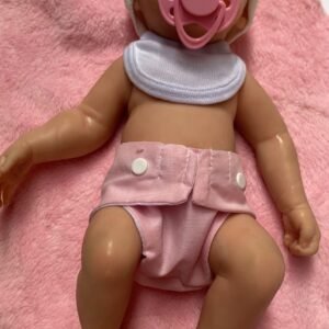REBORN BEBE SILICONA NENA 33 CM Y BOLSA DE NACIMIENTO